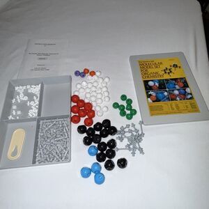 Vintage Organic Chemistry Molecular Model Complete Set  1984 Prentice Hall